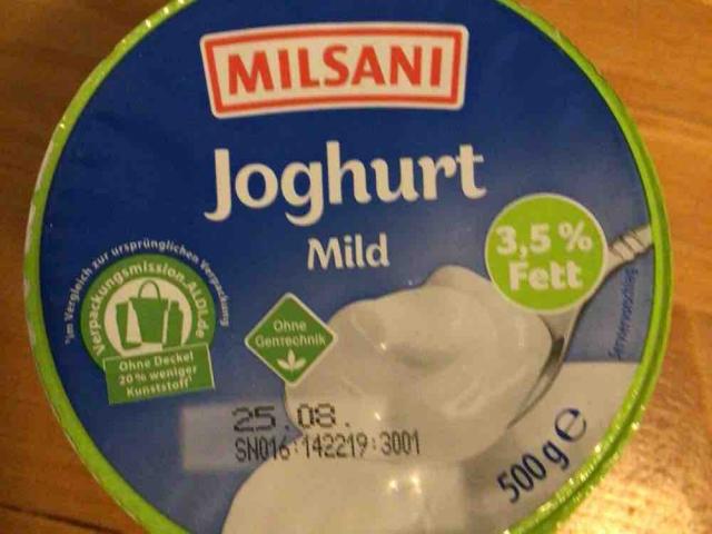 MILSANI Joghurt Mild 3,5% Fett von splitterherz | Hochgeladen von: splitterherz