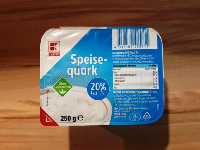 Speisequark K-Classic 20 %, 20 % Fett | Hochgeladen von: cucuyo111