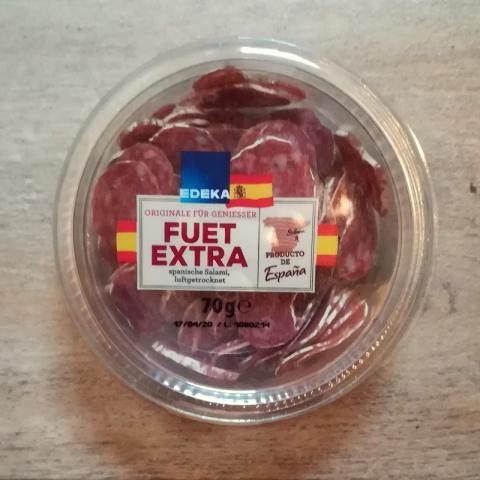 Fuet Extra, spanische Salami, luftgetrocknet | Hochgeladen von: tigerlillyhh