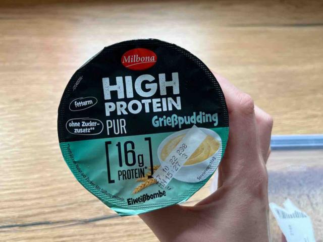 High Protein Grießpudding pur milbona von Wiebke1196 | Hochgeladen von: Wiebke1196