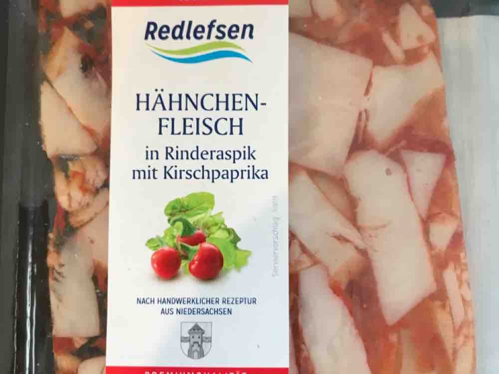 hähnchenfleisch, in Rinderaspik mit Kirschpaprika von Janina1402 | Hochgeladen von: Janina140291