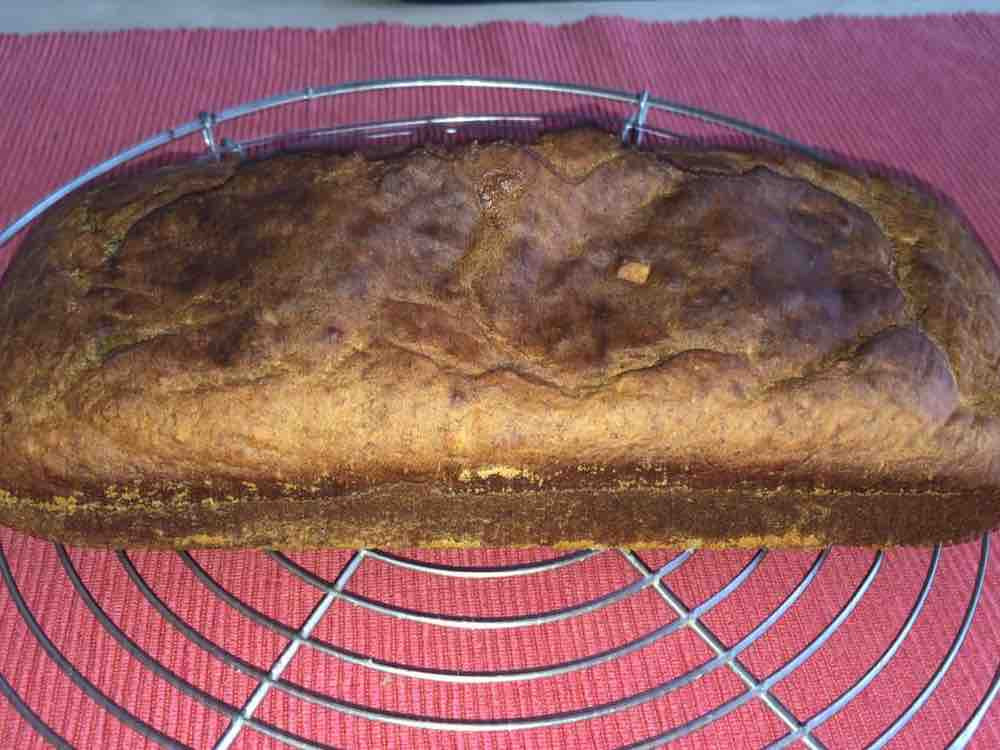 Bananenbrot  selbst gebacken, ohne extra Fett und Zucker von rie | Hochgeladen von: riesro