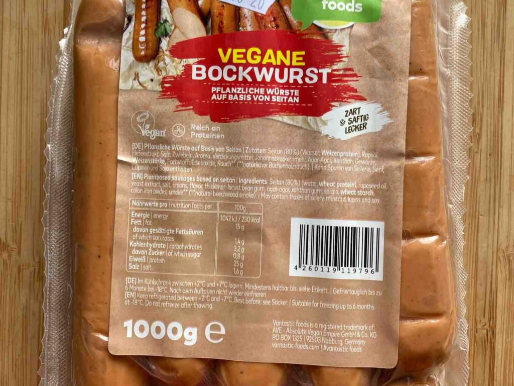 Bockwurst , vegan von PA2019 | Hochgeladen von: PA2019