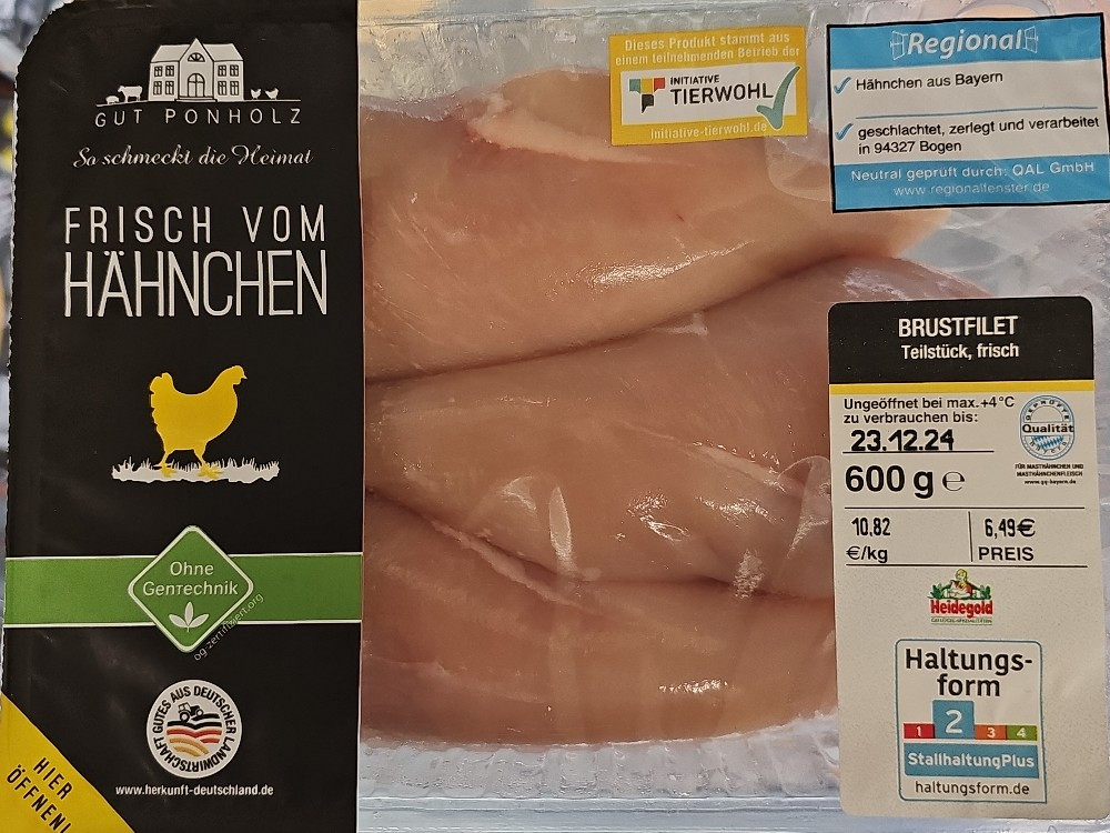 Hähnchen-Brustfilet Teilstücke, frisch von Rickmussabnehmen | Hochgeladen von: Rickmussabnehmen