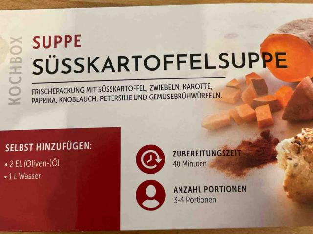 Süßkartoffelsuppe, Kochbox von Lutz1234 | Hochgeladen von: Lutz1234