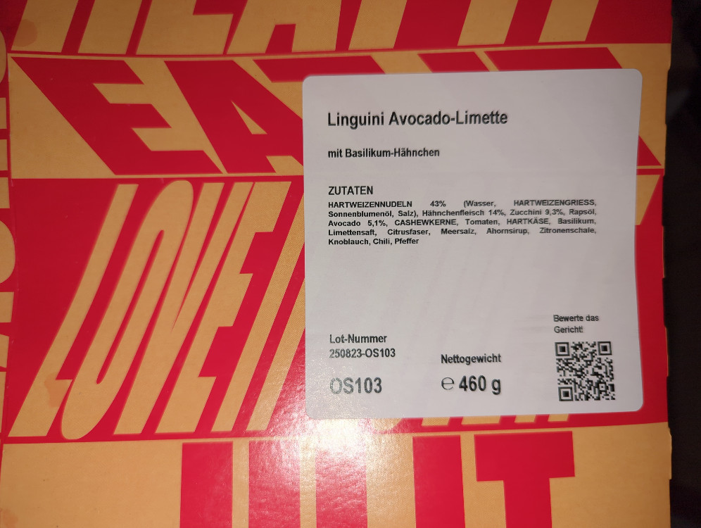 Linguine Avocado-Limette von JanikM | Hochgeladen von: JanikM