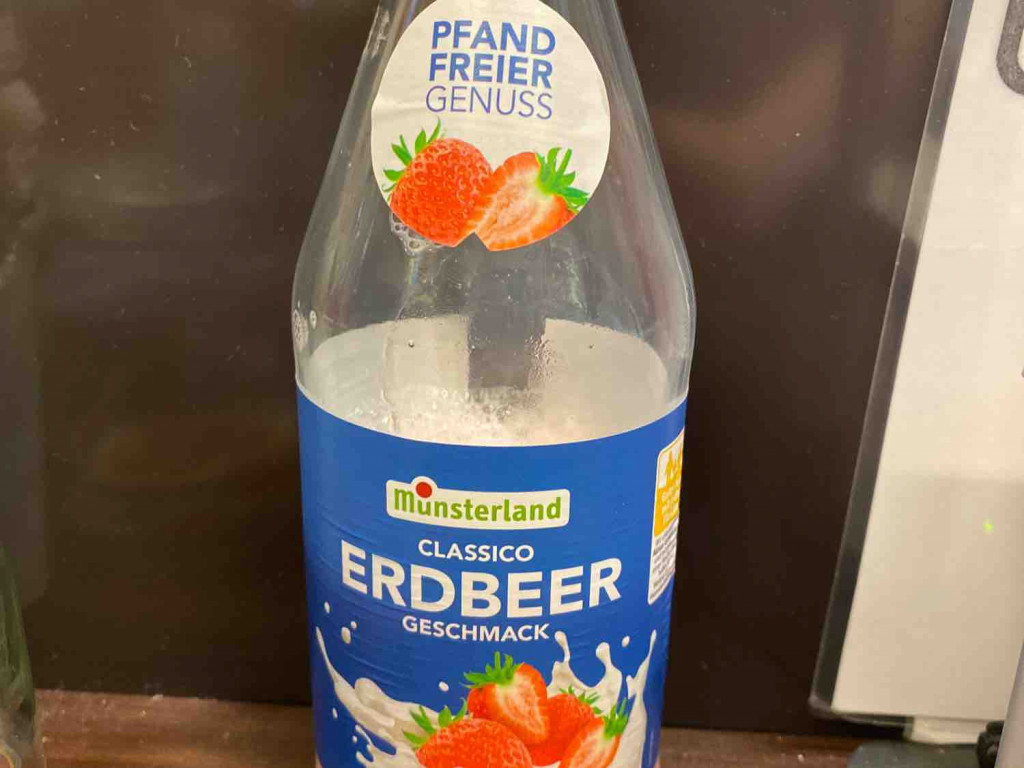Münsterland, Erdbeer, Milch 0,1% Kalorien - Neue Produkte - Fddb