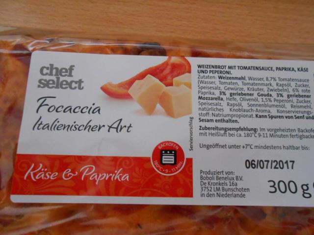 chef select Käse und Paprika, Pikantes Brot | Hochgeladen von: Highspeedy03