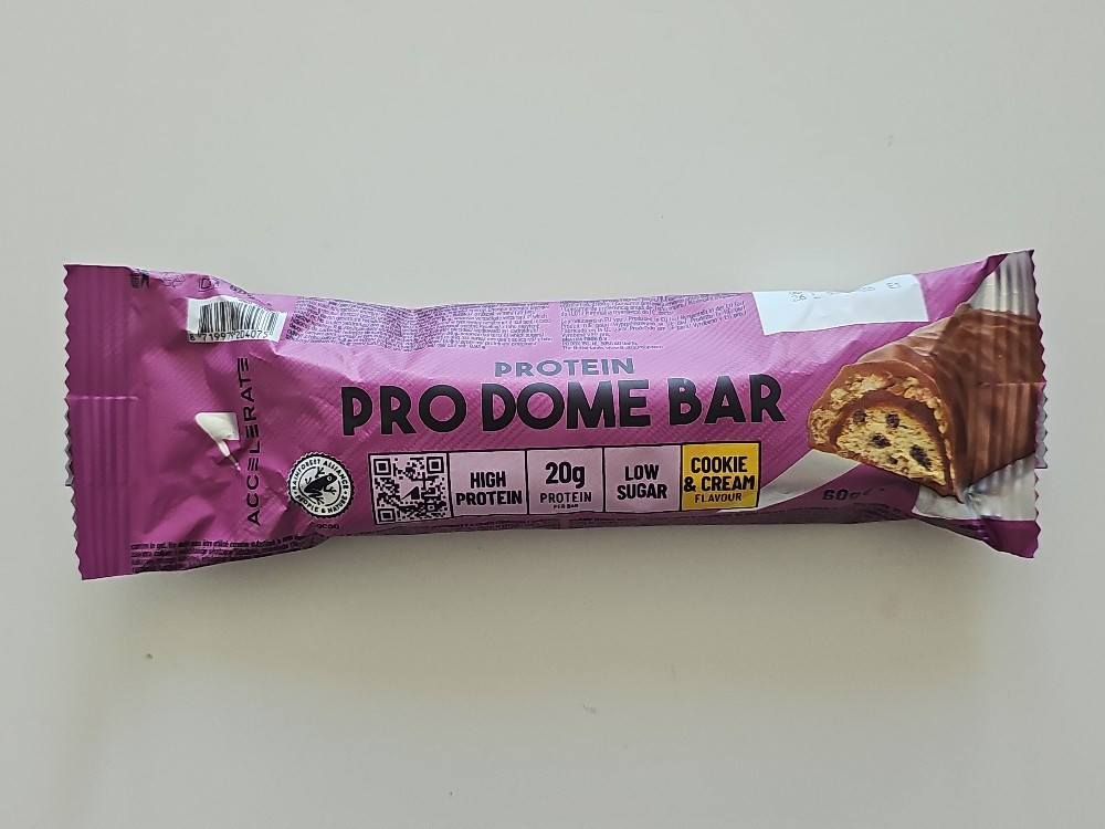 Protein Pro Dome Bar, Cookie & Cream Flavour von DraganJ | Hochgeladen von: DraganJ Protein Pro Dome Bar, Cookie & Cream Flavour von DraganJ | Hochgeladen von: DraganJ