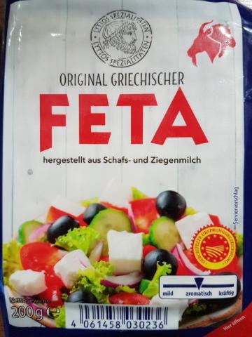 Feta Käse aus Schafs- u. Ziegenmilch (Aldi) von berit04 | Hochgeladen von: berit04