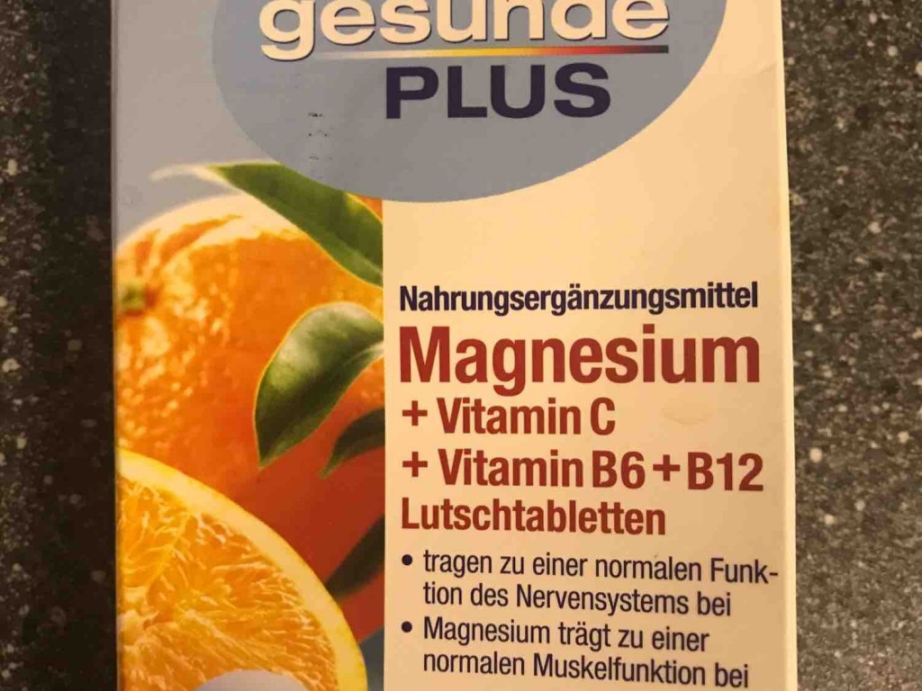 Magnesium + Vitamin C + Vitamin B6+B12 Lutschtabletten von hhi | Hochgeladen von: hhi