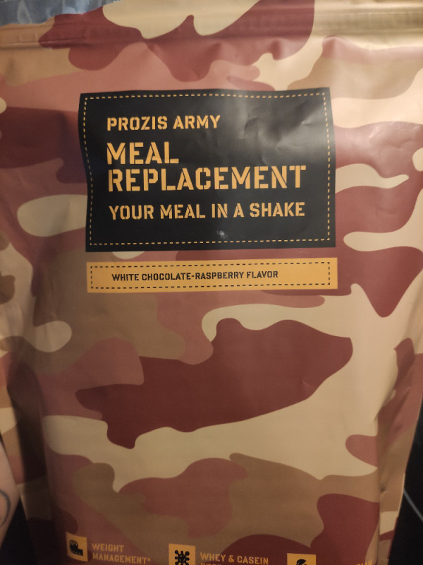 Prozis Army Meal Replacement, White Chocolate - Raspberry von da | Hochgeladen von: danielalin