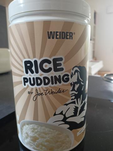 Weider non-flavored rice pudding by Pablosanchez | Uploaded by: Pablosanchez