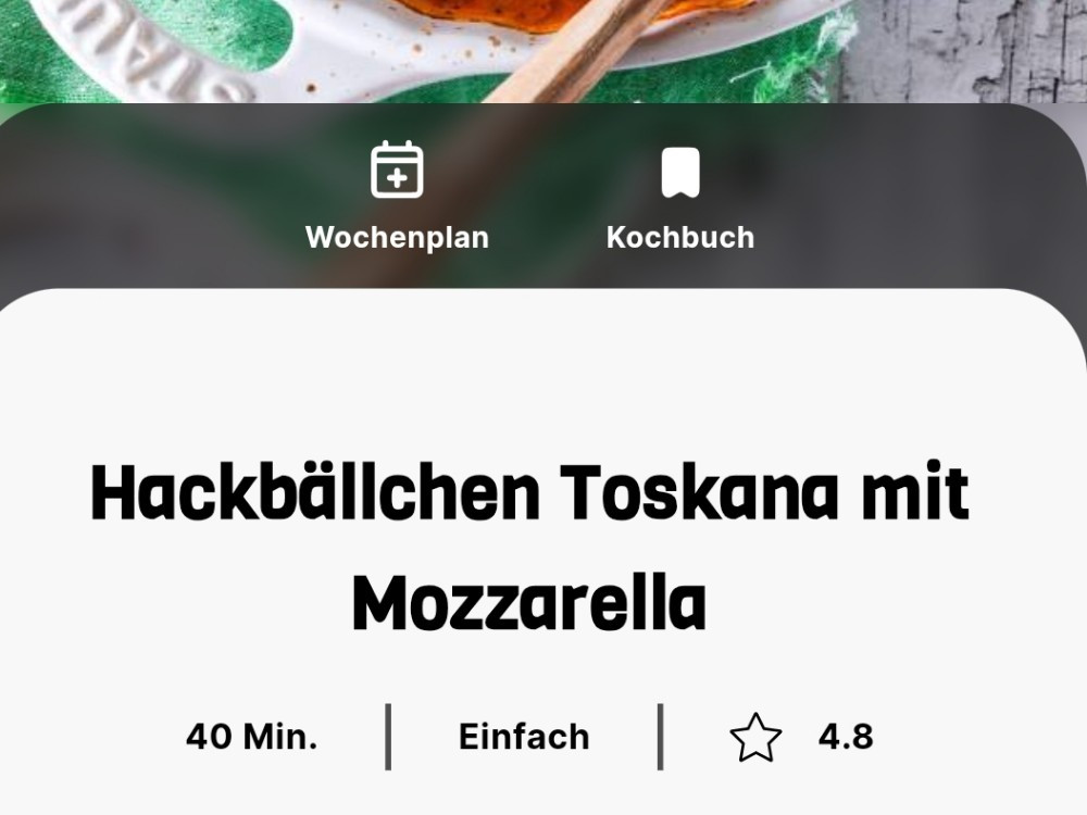 Hackbällchen Toskana mit Mozarella, Zaubertopf Monsieur Cuisine  | Hochgeladen von: KaddamauzZ