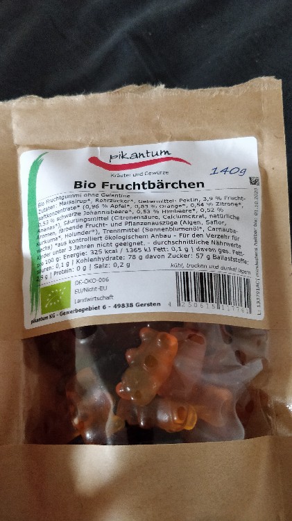 Bio Fruchtbärchen, Bio Freiburggummi ohne Gelatine von Egil Saga | Hochgeladen von: Egil Saga