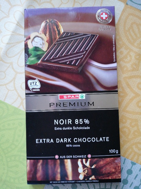 Noir 85% , Extra dunkle Schokolade  von MCris | Hochgeladen von: MCris
