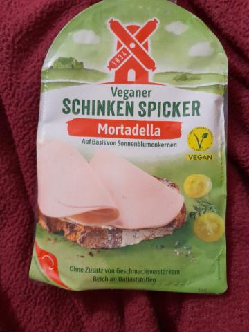 Veganer Schinken Spicker, Mortadella 80g Packung von deltaflyerd | Hochgeladen von: deltaflyerdsgmx.de