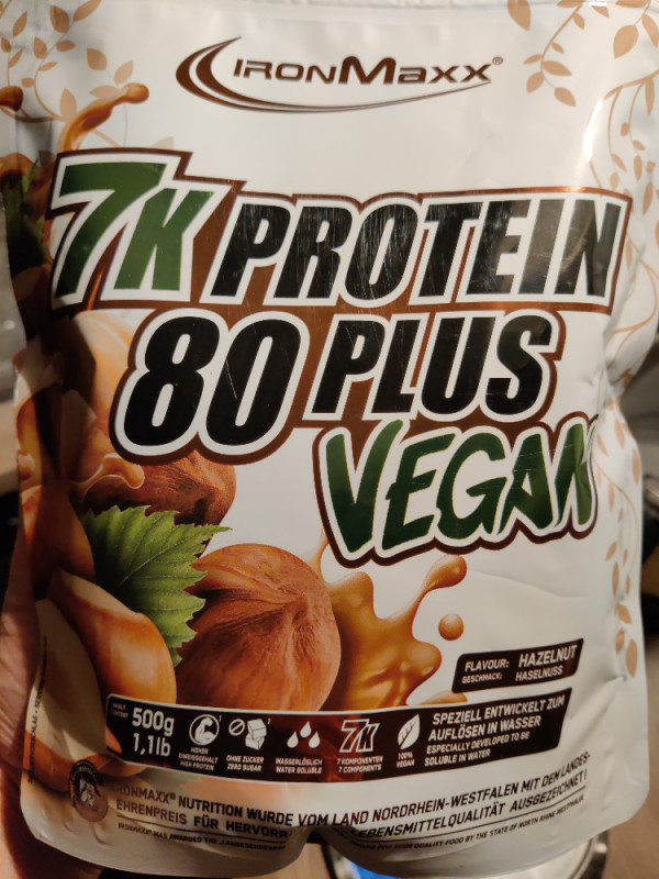 7k Protein 80 Plus Vegan, Hazelnut von FancyCat1108 | Hochgeladen von: FancyCat1108