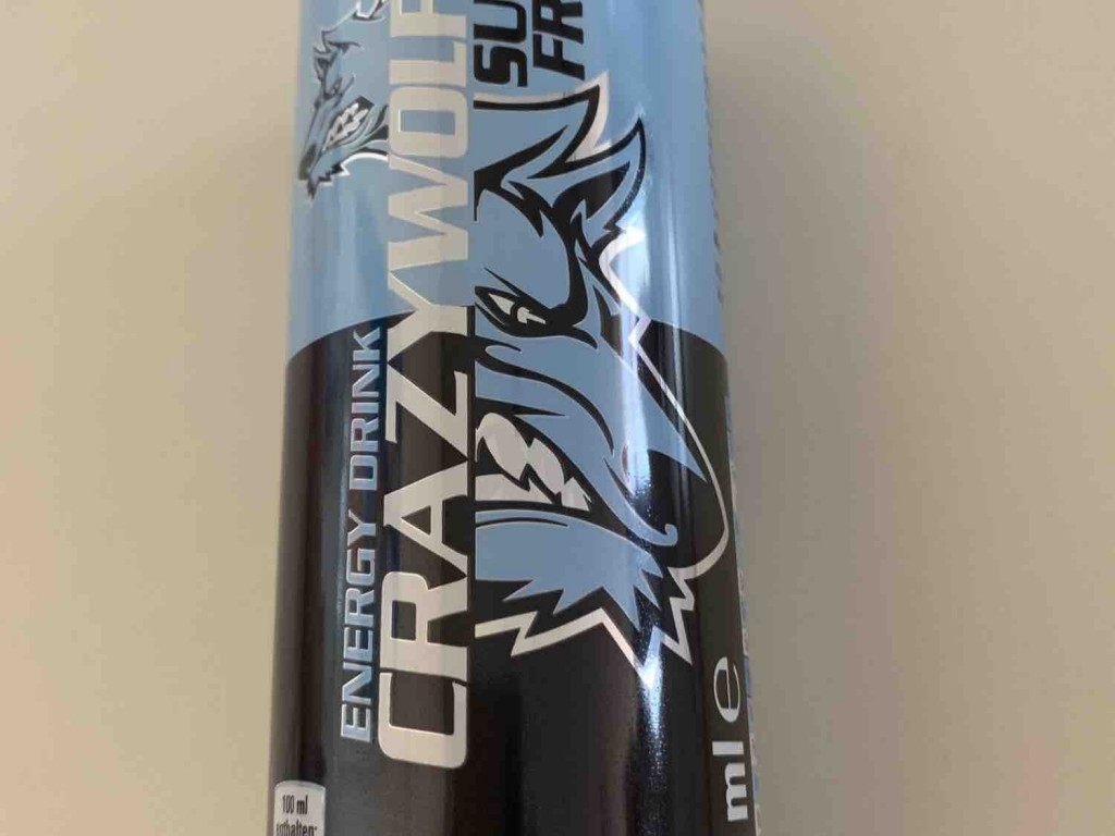 Crazywolf Sugar free, Koffein,  Taurin von legie | Hochgeladen von: legie