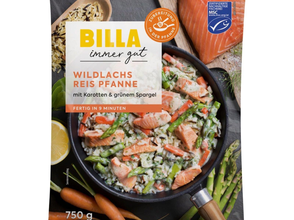 Wildlachs Reis Pfanne, Billa von SSC | Hochgeladen von: SSC