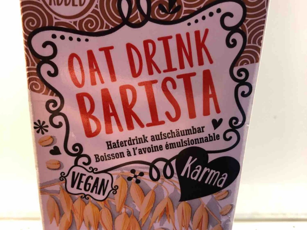 Karma Oat Drink Barista, vegan von jnemack161 | Hochgeladen von: jnemack161