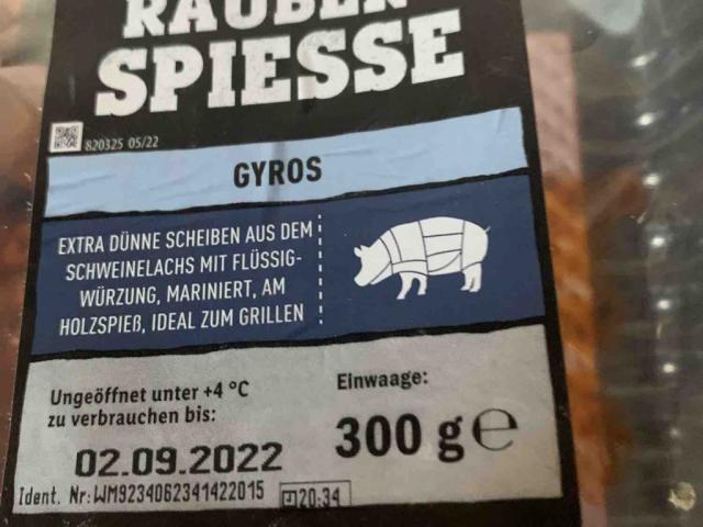 Schweine Räuber Spiesse, Gyros von waldvolk | Hochgeladen von: waldvolk