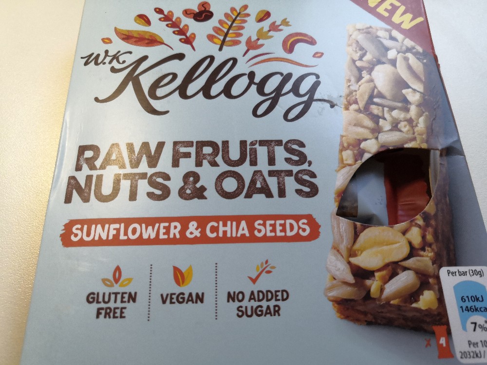 Raw Fruits Nuts & Oats, Sunflower & Chia Seeds von klaru | Hochgeladen von: klarusekaz