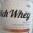 Rich Whey isolate Hazelnut, Wasser von babyiboo | Hochgeladen von: babyiboo