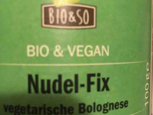 Nudel-Fix vegetarische Bolognese, Bio & Vegan von contessa30 | Hochgeladen von: contessa30