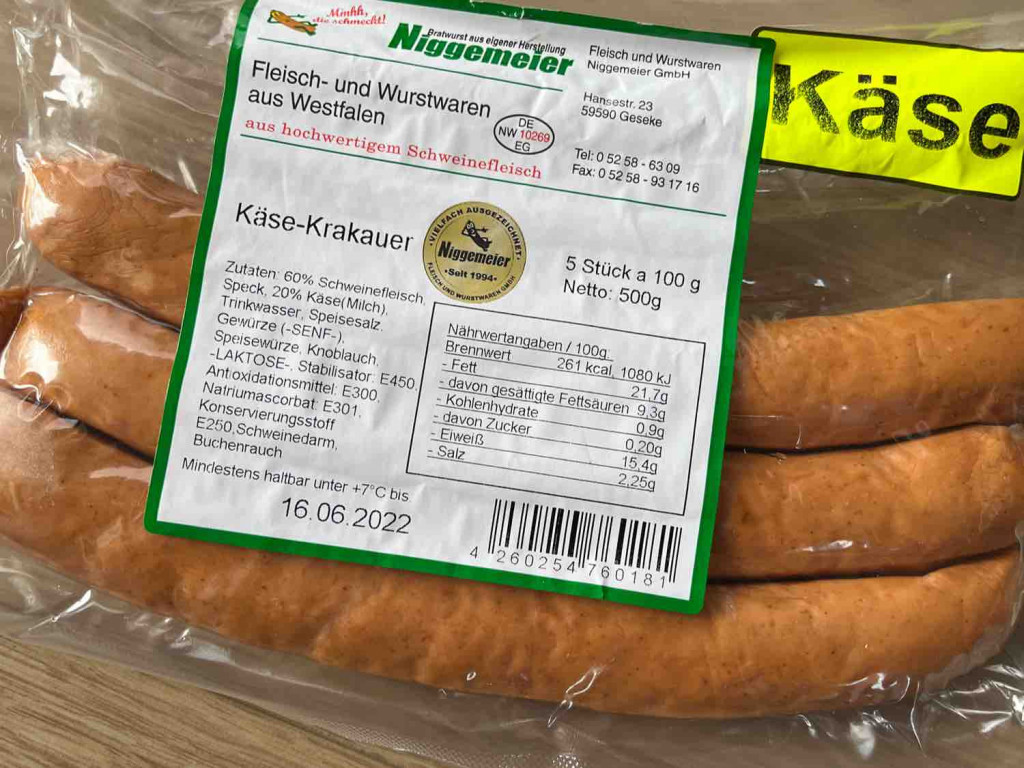 Käse-Krakauer von Sprock | Hochgeladen von: Sprock