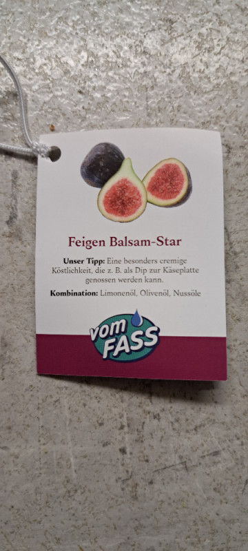 Feigen Balsam Star, Essig  mit ca. 3% Säure von dieterhassler | Hochgeladen von: dieterhassler