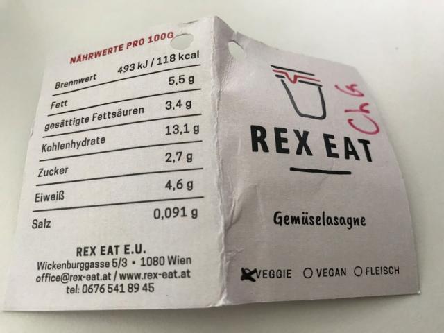 Rex-Eat: Gemüselasagne | Hochgeladen von: chriger
