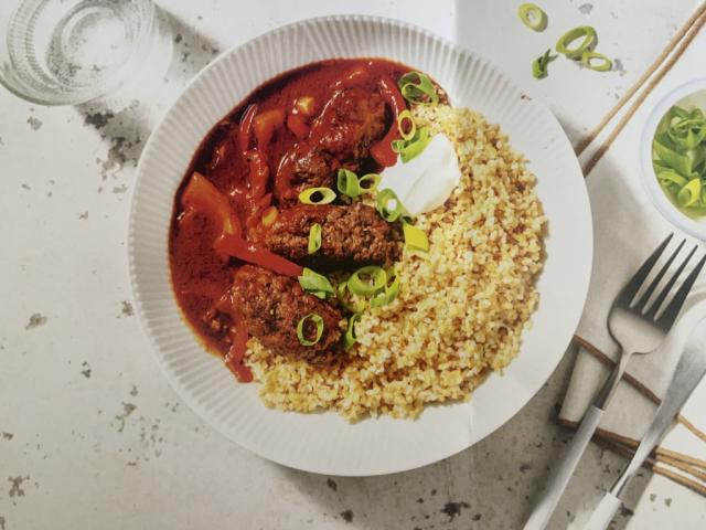 Rinderhackfleisch Köfte auf Bulgur, HelloFresh by sogomier | Uploaded by: sogomier Rinderhackfleisch Köfte auf Bulgur, HelloFresh by sogomier | Uploaded by: sogomier