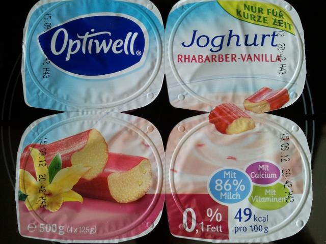 Joghurt 0,1%, Rhabarber & Vanille | Hochgeladen von: huhn2