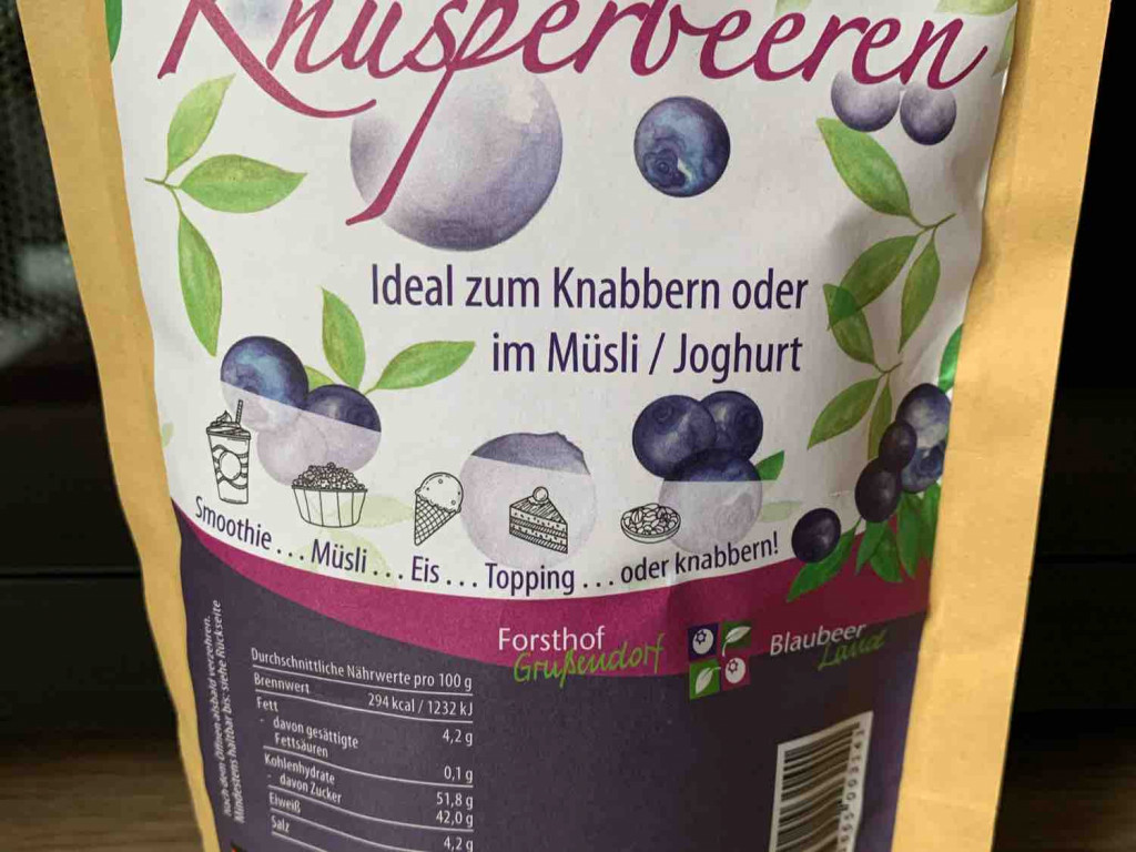 Knusperbeeren, Blaubeeren gefriergetrocknet von Kawebe | Hochgeladen von: Kawebe