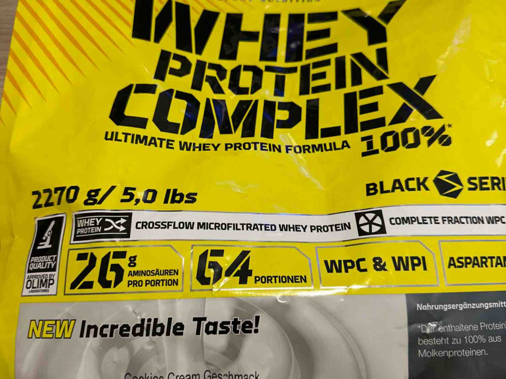 Whey Protein Complex, Cookies and Cream von Cedric1235666 | Hochgeladen von: Cedric1235666