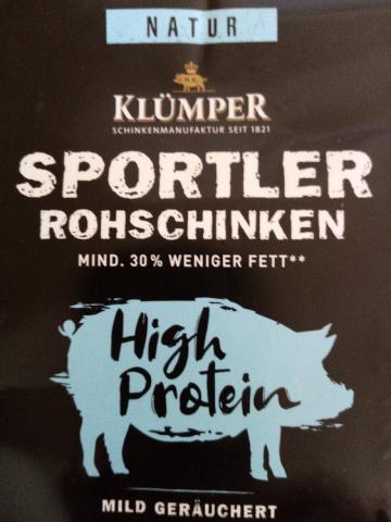 Sportler Rohschinken, High Protein von mybody | Hochgeladen von: mybody