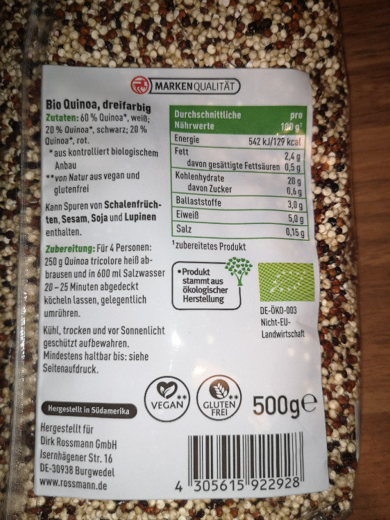 Quinoa Tricolore, (gekocht) von sbluemel85 | Hochgeladen von: sbluemel85