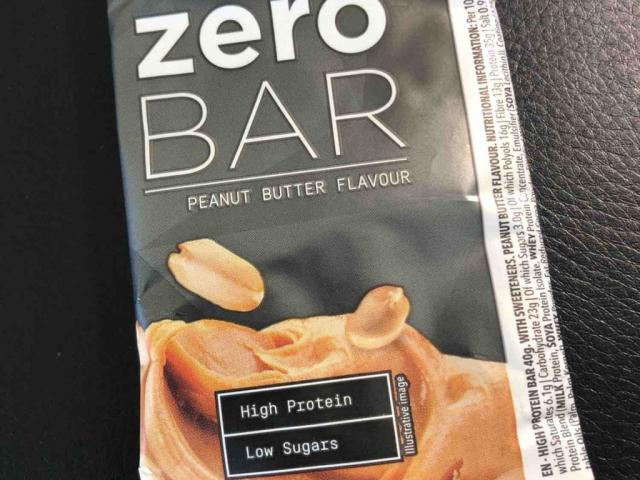 Zero Bar, peanut butter flavour von fitINSURANCEGUY | Hochgeladen von: fitINSURANCEGUY