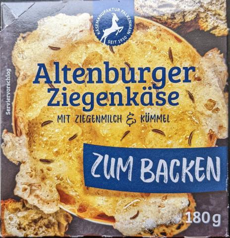 Altenburger Ziegenkäse, mit Ziegenmilch und Kümmel zum Backen vo | Hochgeladen von: jhunovis