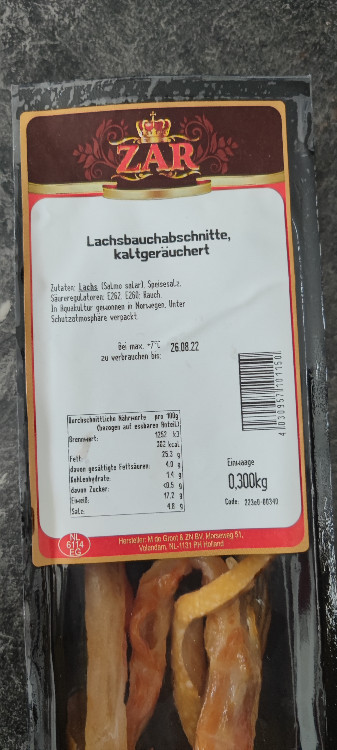 Lachsbauchabschnitte, kaltgeräucher von Ravus | Hochgeladen von: Ravus