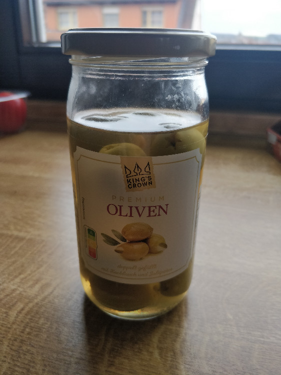 Premium Oliven, doppelt gefüllt mit Knoblauch und Japapeños von  | Hochgeladen von: evelinaaleksand986