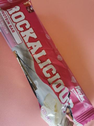 Rockalicios protein bar, milky white crisp von Britney | Hochgeladen von: Britney