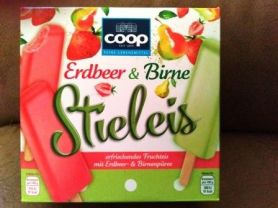 Erdbeer & Birne Stieleis (Erdbeer), Erdbeere | Hochgeladen von: spartopf844