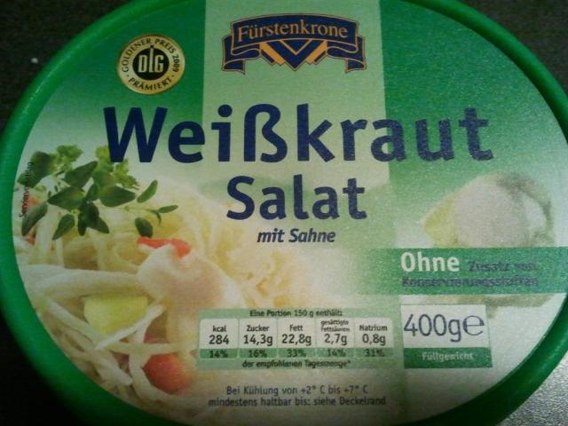 Weißkraut Salat mit Sahne | Hochgeladen von: huhn2