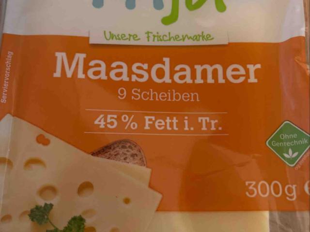 Maasdamer, 45% Fett i.Tr. von FrolleinAntje | Hochgeladen von: FrolleinAntje