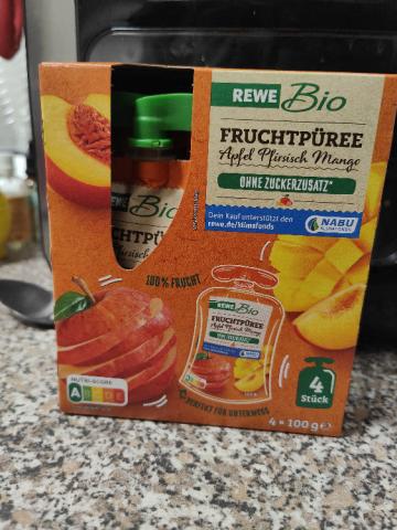 Fruchtpüree, Apfel Pfirsich Mango von SabrinaLaaß | Hochgeladen von: SabrinaLaaß