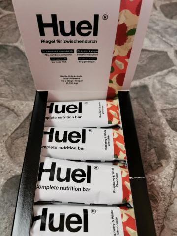 Huel Riegel complete nutrition bar, Raspberry &amp; White Ch | Hochgeladen von: krapfen