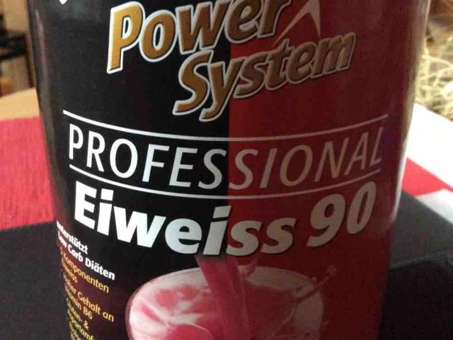 PROFESSIONAL Eiweiss 90, Himbeer-Joghurt-Geschmack von Biggi1111 | Hochgeladen von: Biggi1111