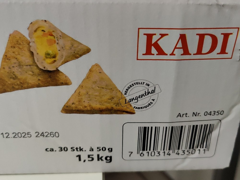 Samosa mit Gemüse von TeetrinkerCH | Hochgeladen von: TeetrinkerCH